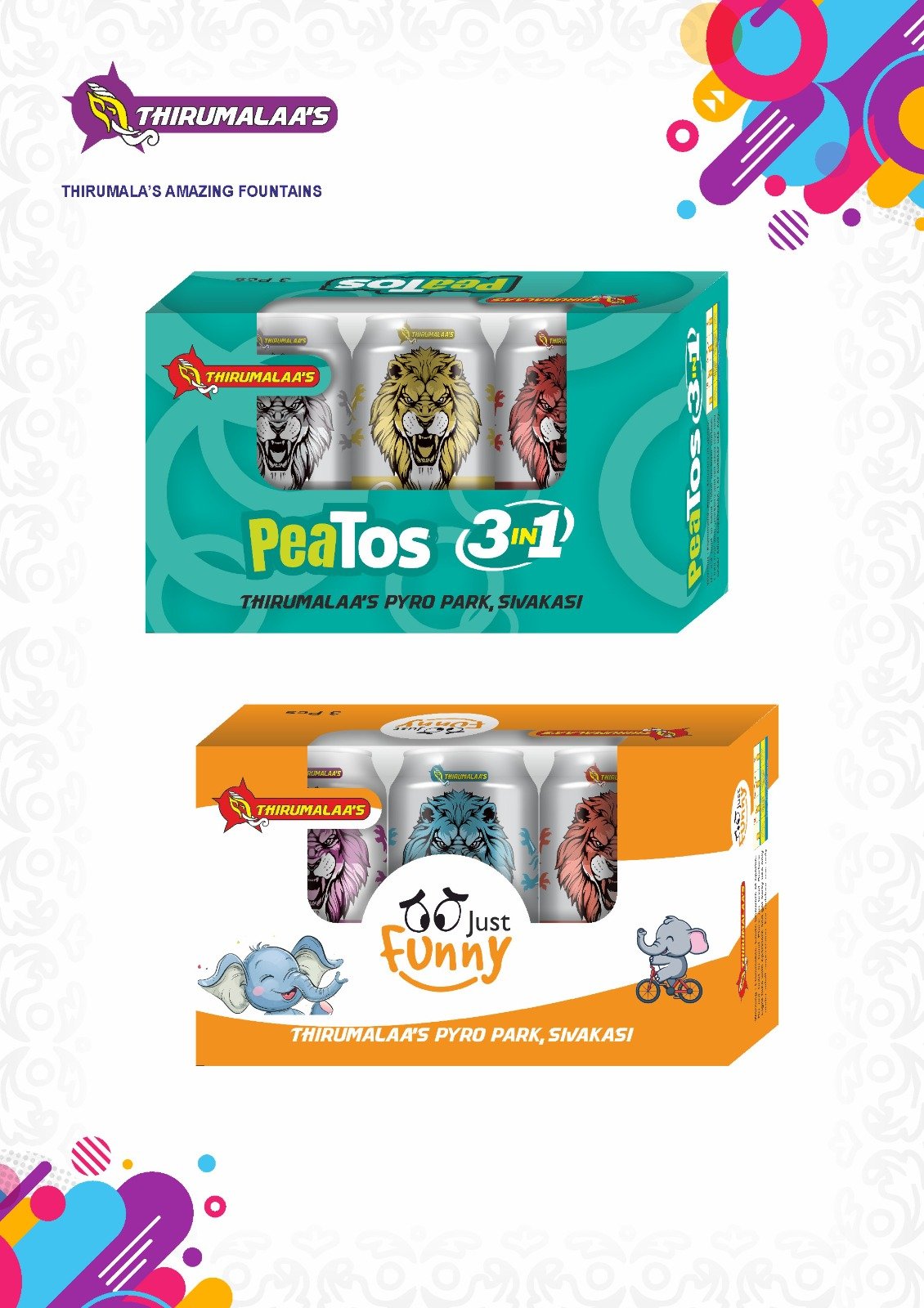 PEATOS 3 IN 1 3PCS